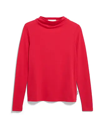 ARMEDANGELS | Langarmshirt CALUNAA | rot